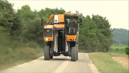 Pellenc Optimum Grape Harvester