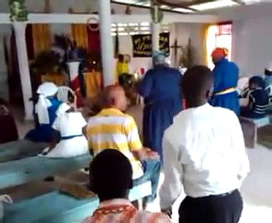 Mt Prizgar Spiritual Baptist Church, Manzanilla, Trinidad, W.I.