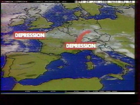 M6 25 Juin 1992 2 Pubs, 2 B.A., Météo 6, Météo des plages