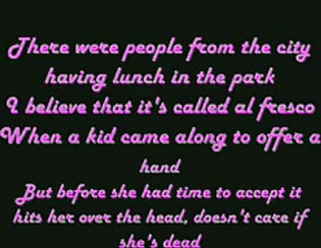 Lily Allen - LDN Lyrics