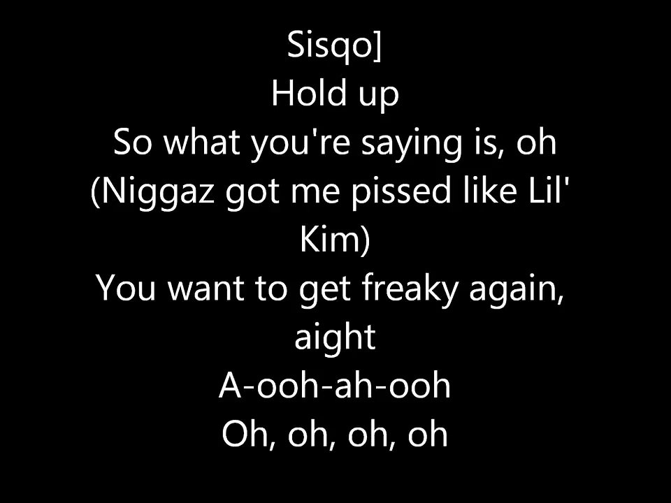 Lil Kim How Many Licks  feat. Sisqo Lyrics On Screen (Notorious Kim Album)