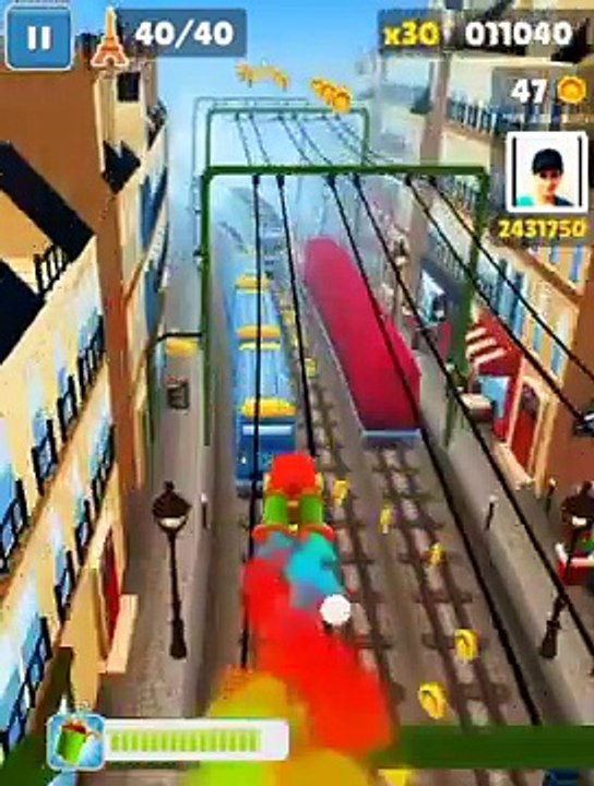 Bump into 40 light signals. Subway surfers video Dailymotion