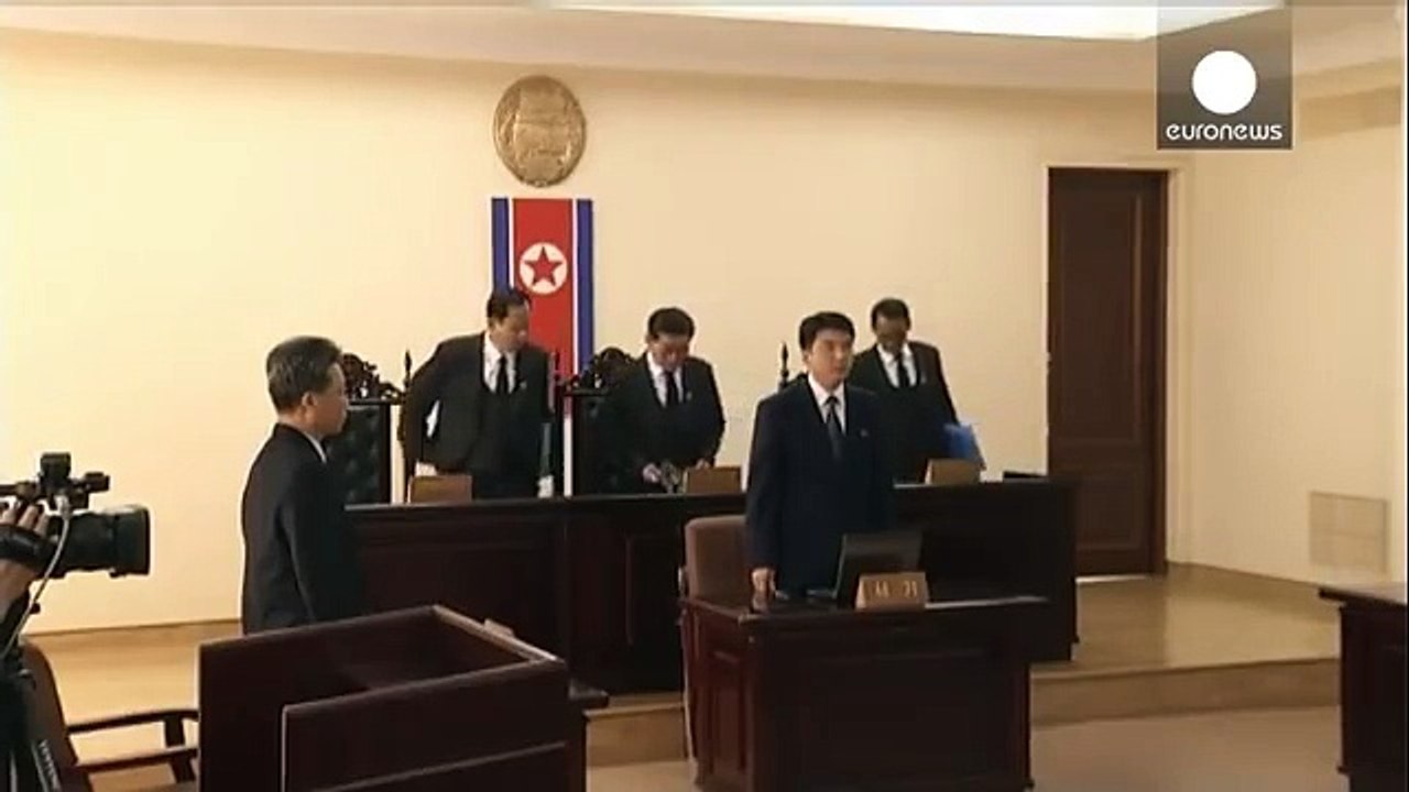 Young American sentenced to six-years hard labour in North Korea