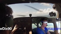 Instrument Training| ILS and Power Off Landing| Cessna 172| ATC Audio
