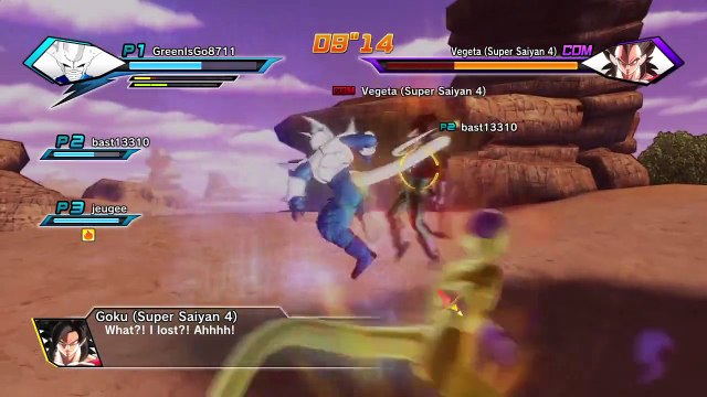 DRAGON BALL XENOVERSE - Eternal Rival Rematch Mentos vs Goku Vegeta (PS4)