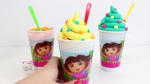 Play Doh Ice Creams Dora The Explorer Surprise Ice Creams Helados Dora La Exploradora Toy Videos