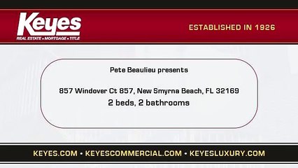 Residential for sale - 857 Windover Ct 857, New Smyrna Beach, FL 32169