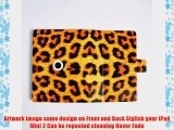 Waterfly Fashion Leopard 360 Degree Smart Rotating PU Folio Leather Case Cover Stand for Apple