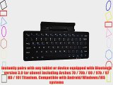 Cooper Cases(TM) K2000 Archos 70 / 70b / 80 / 97b / 97 HD / 101 Titanium Bluetooth Keyboard