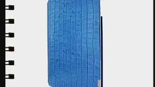 Apple iPad Air Piel Frama Blue Crocodile FramaSlim Leather Cover