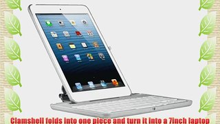 CoverBot iPad Keyboard Case Station WHITE Bluetooth Keyboard For iPad 4 iPad 3 and iPad 2 with