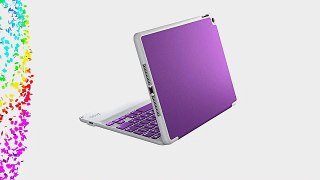 ZAGG Folio Case Hinged with Backlit Bluetooth Keyboard for iPad Air 2 - Orchid (ID6ZFK-PU0)
