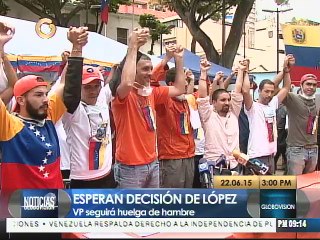 Guevara: Leopoldo López sigue firme en la huelga