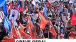 SIC - Milhares numa manifestação pacífica com ameaça de greve geral  (29.09.2012)