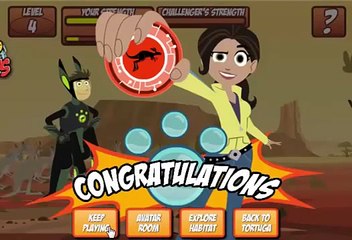 Wild Kratts Kicking Kangaroo Cartoon Animation PBS Kids Game Play Walkthrough