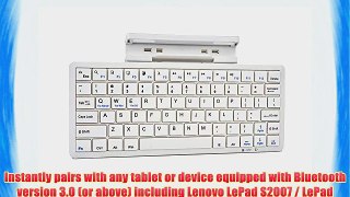 Cooper Cases(TM) K2000 Lenovo LePad S2007 / LePad S2010 / Tab S8-50 Bluetooth Keyboard Dock