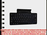 Cooper Cases(TM) K2000 Prestigio MultiPad Color 7.0 3G 8.0 3G 10.1 3G Bluetooth Keyboard Dock