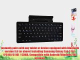 Cooper Cases(TM) K2000 Samsung Galaxy Tab 2 10.1 (P5100/5110) / CDMA Bluetooth Keyboard Dock