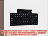 Cooper Cases(TM) K2000 Xiaomi Mi Pad 7.9 Bluetooth Keyboard Dock in Black (US English QWERTY