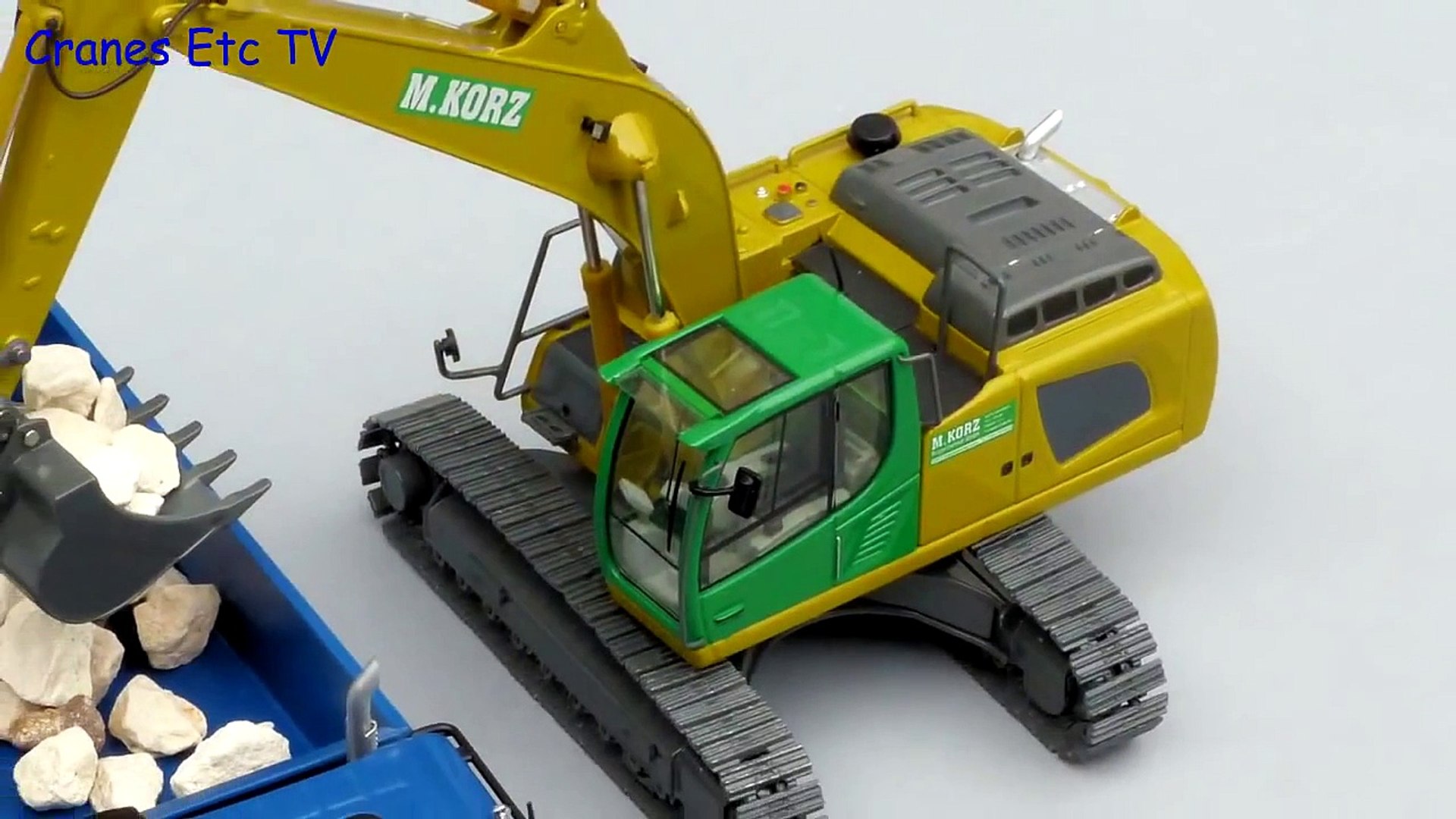 Nzg Liebherr R 936 Crawler Excavator Korz By Cranes Etc Tv Video Dailymotion