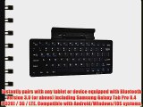 Cooper Cases(TM) K2000 Samsung Galaxy Tab Pro 8.4 (T320) / 3G / LTE Bluetooth Keyboard Dock