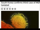South Korea confirms third case of MERS virus, 64 isolated