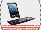Cooper Cases(TM) Touchpad K5000 Acer Iconia Tab A1-810 / A1-811 / A1-830 Tablet Bluetooth Keyboard