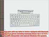 Cooper Cases(TM) K2000 Samsung Galaxy Tab 3 7.0 (T211 / T215) / Wifi Bluetooth Keyboard Dock