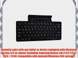 Cooper Cases(TM) K2000 Samsung Galaxy Tab 3 8.0 (T311 / T315 / T310) Bluetooth Keyboard Dock