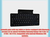Cooper Cases(TM) K2000 Samsung Galaxy Tab 3 Lite 7.0 (T110) / 3G (T111) Bluetooth Keyboard