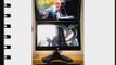 Vertical Freestanding Dual/Two LCD Monitor Stand Holds up to 27 Widescreen Displays New