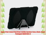 Apple IPad 2/new IPad/iPad 4 Griffin Survivor Case Black Retail Packaged (GB35108-2)