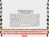 Cooper Cases(TM) K2000 Samsung Galaxy Tab 2 7.0 (P3100 / P3110 /LTE I705) Bluetooth Keyboard