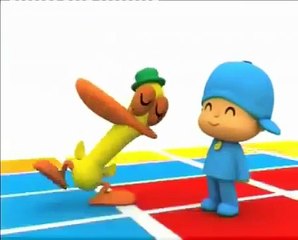 Pocoyo baila Pa americano apto para niños
