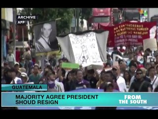 Guatemala: Majority Agree President Should Resign