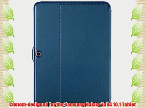 Speck Products Style Folio Case and Stand for Samsung Galaxy Tab 4 10.1 Deep Sea Blue/Nickel