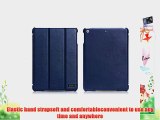 Generic Ultra-thin Premium Genuine Leather Cover Case Stand Function for the New Apple Ipad