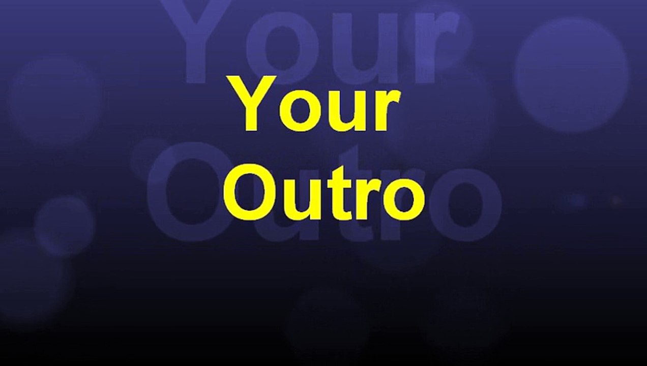 Motion Graphics Video Intro & Outro Dailymotion