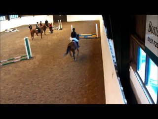 Min första hopptävling