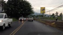 Traffic in San José, Costa Rica