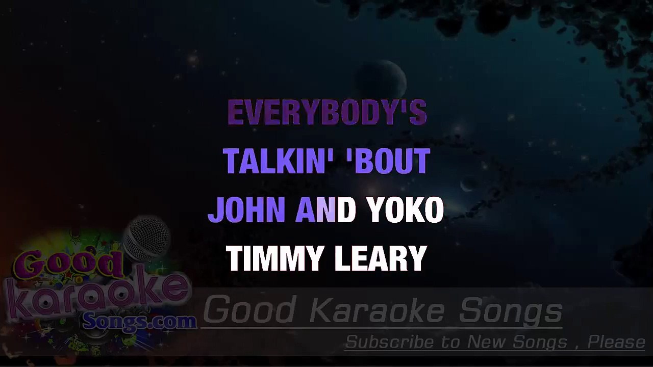 Give Peace A Chance  - John Lennon [ Karaoke Version | Beat | Lyrics ]