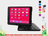 Snugg? iPad mini 1/2/3 Retina 360? Rotatable Keyboard Case - Ultra Slim Keyboard Case with