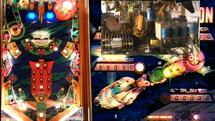 Williams Space Mission Pinball Machine-A different perspective