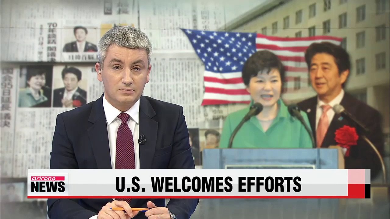 U.S. welcomes Korea and Japan's efforts to improve bilateral ties