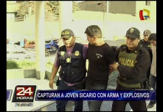 San Juan de Lurigancho: cae sicario ex marino junto a banda de extorsionadores