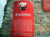 El recorrido del encierro de San Fermín en Pamplona