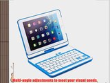 BMOUO Apple iPad Mini 1 / 2 / 3 Retina 360 Degree Rotatable Keyboard Case - High Quality Cover