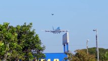 Air Force One Boeing 747-200 Landing LAX Airport On Runway 24L