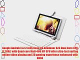 2014 NEW iRulu 7 inch Android Tablet PC 4.2 Jelly Bean OS Dual Core Allwinner A23 CPU Dual