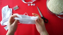 Çoraptan Kardan Adam Yapımı - How to Make a Sock Snowman